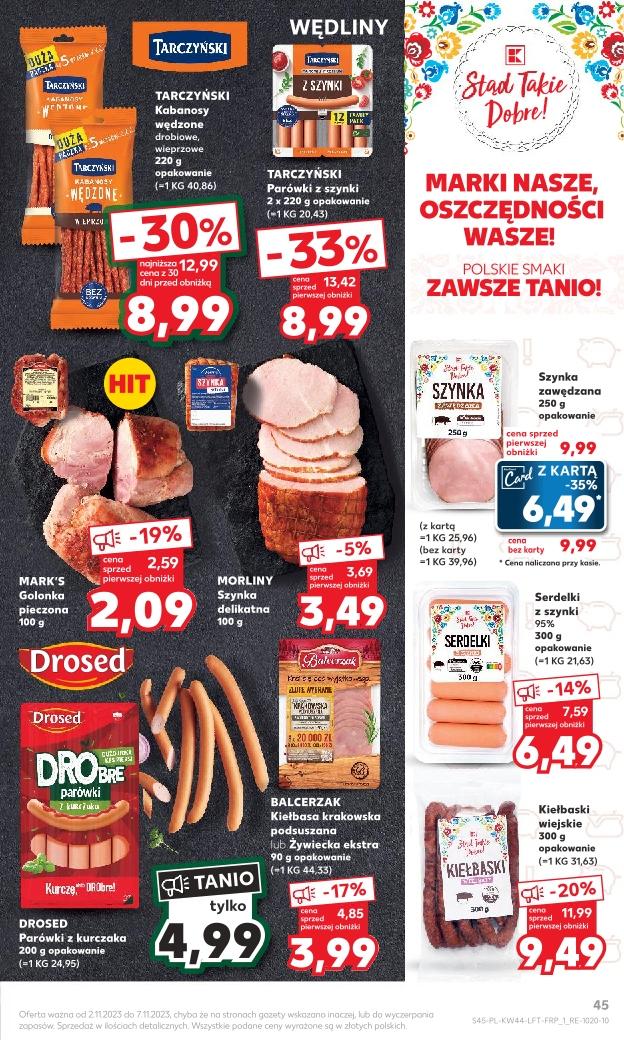 Gazetka promocyjna Kaufland do 07/11/2023 str.45