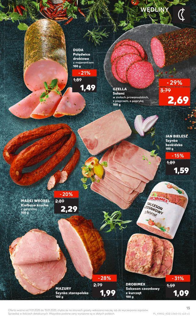 Gazetka promocyjna Kaufland do 15/01/2020 str.15