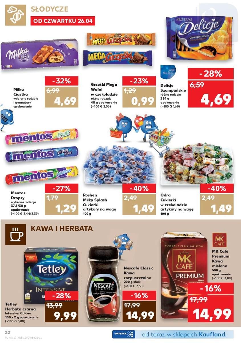 Gazetka promocyjna Kaufland do 02/05/2018 str.22