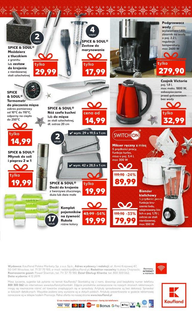 Gazetka promocyjna Kaufland do 11/12/2019 str.39