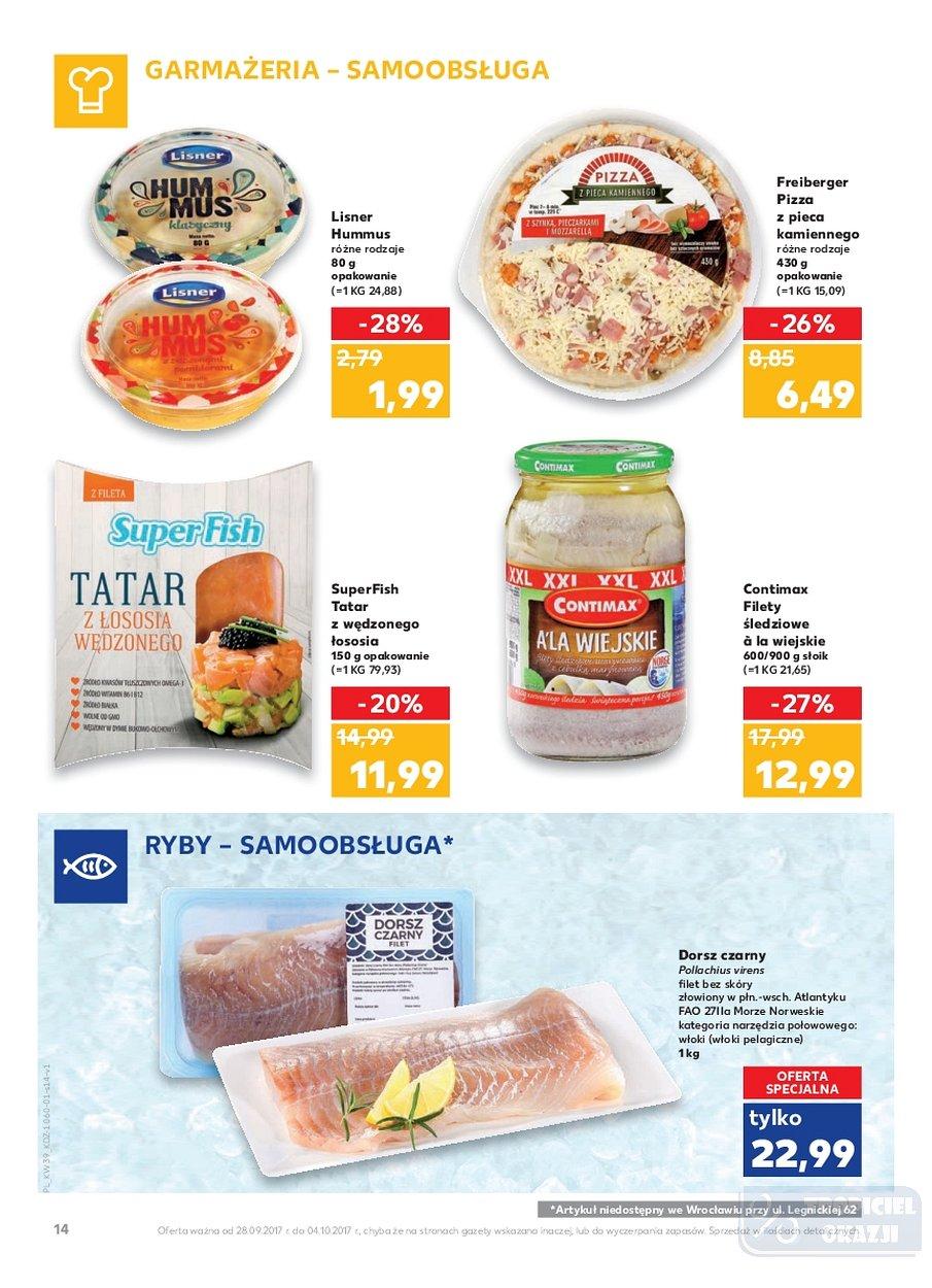 Gazetka promocyjna Kaufland do 04/10/2017 str.14