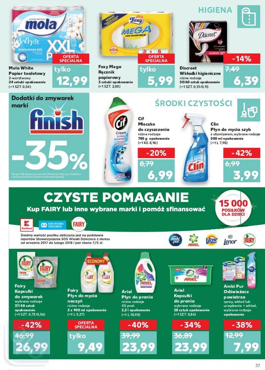 Gazetka promocyjna Kaufland do 18/04/2018 str.37