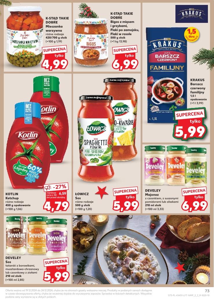 Gazetka promocyjna Kaufland do 24/12/2024 str.73