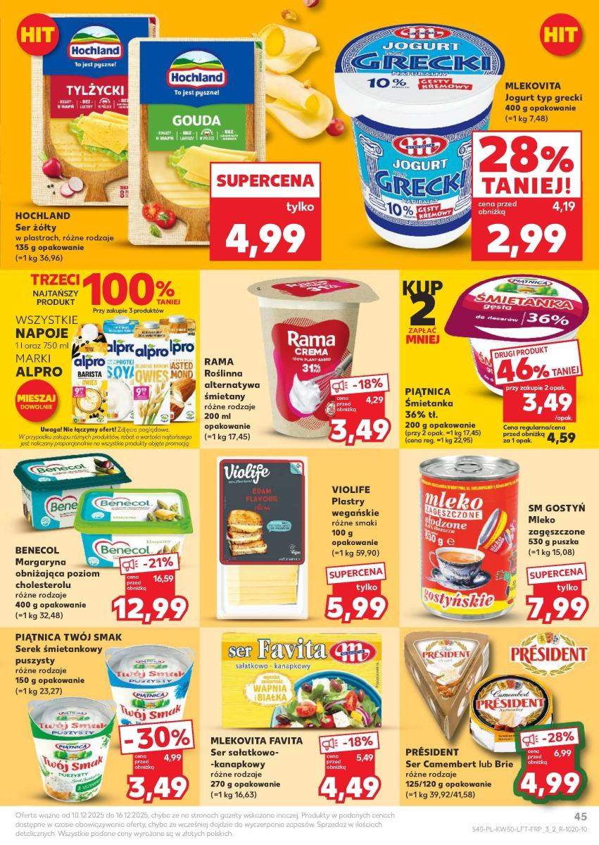 Gazetka promocyjna Kaufland do 16/12/2025 str.45