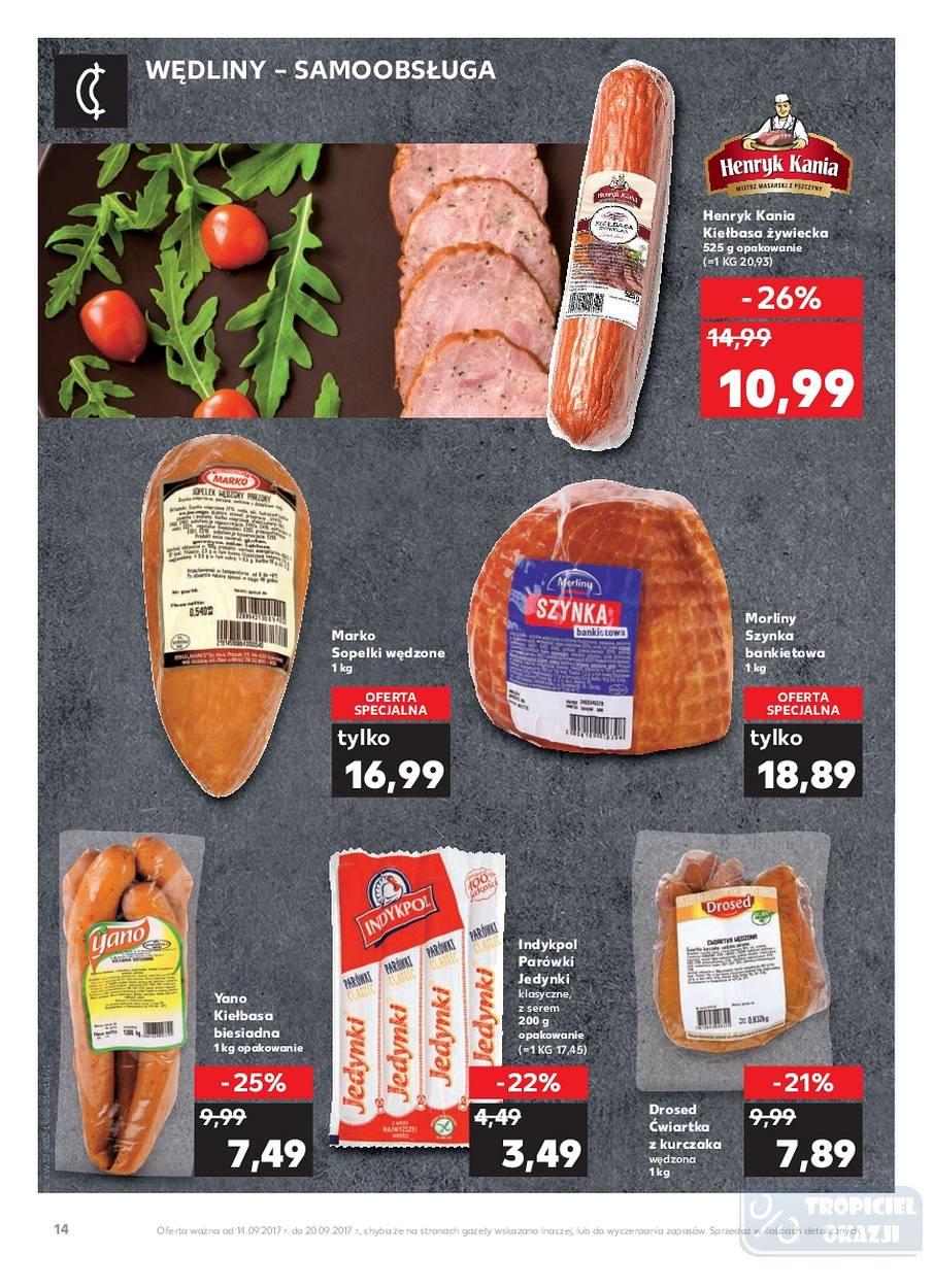 Gazetka promocyjna Kaufland do 20/09/2017 str.14