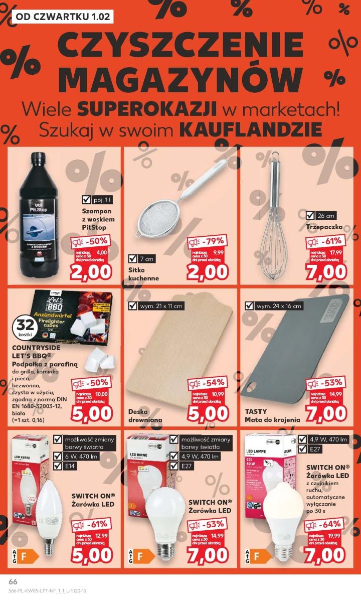 Gazetka promocyjna Kaufland do 07/02/2024 str.66