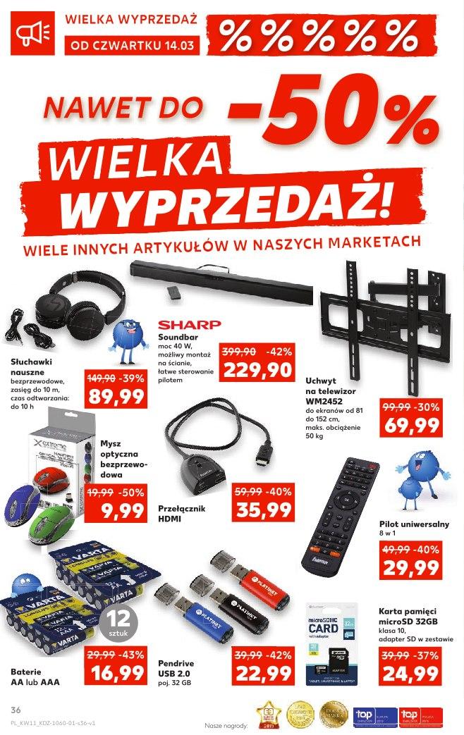 Gazetka promocyjna Kaufland do 20/03/2019 str.36