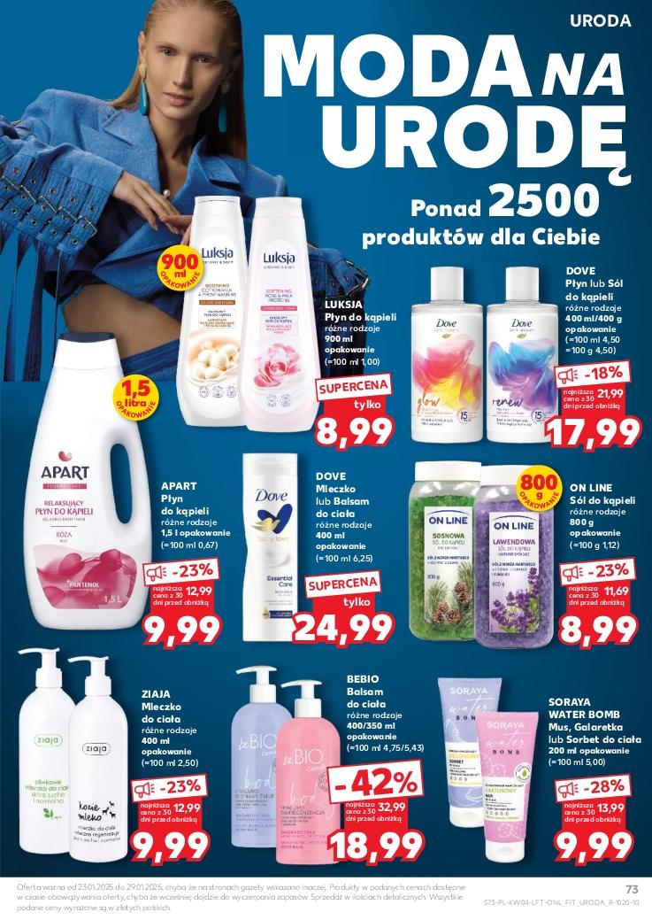 Gazetka promocyjna Kaufland do 29/01/2025 str.73