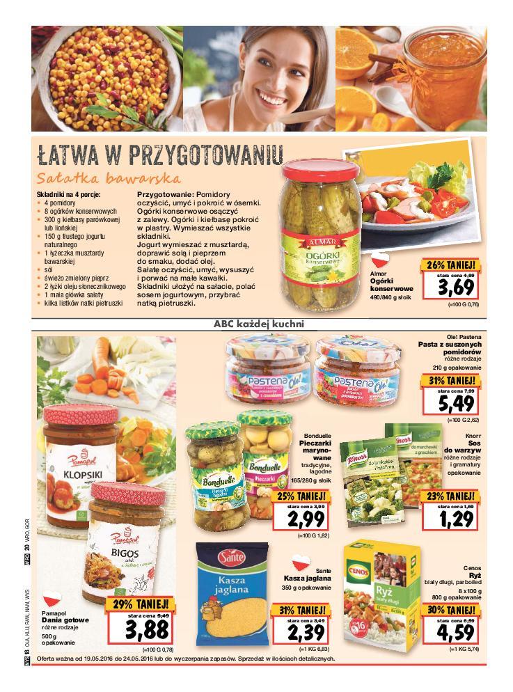 Gazetka promocyjna Kaufland do 25/05/2016 str.20