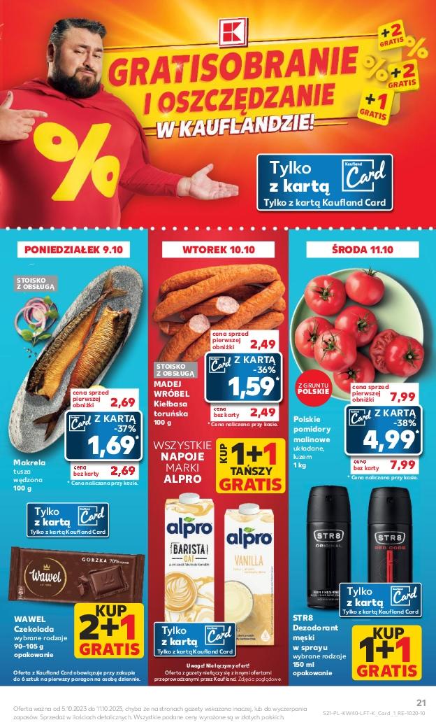 Gazetka promocyjna Kaufland do 11/10/2023 str.21