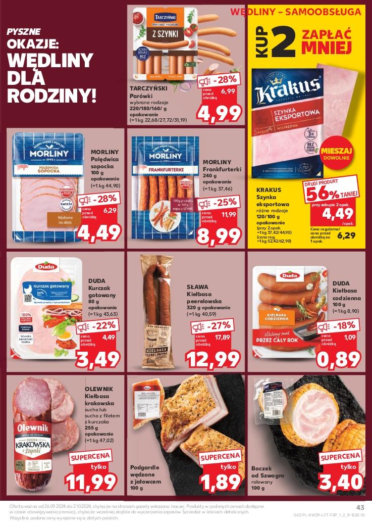 Gazetka promocyjna Kaufland do 02/10/2024 str.43