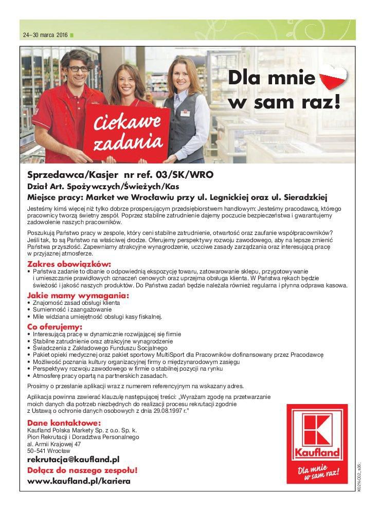 Gazetka promocyjna Kaufland do 30/03/2016 str.35