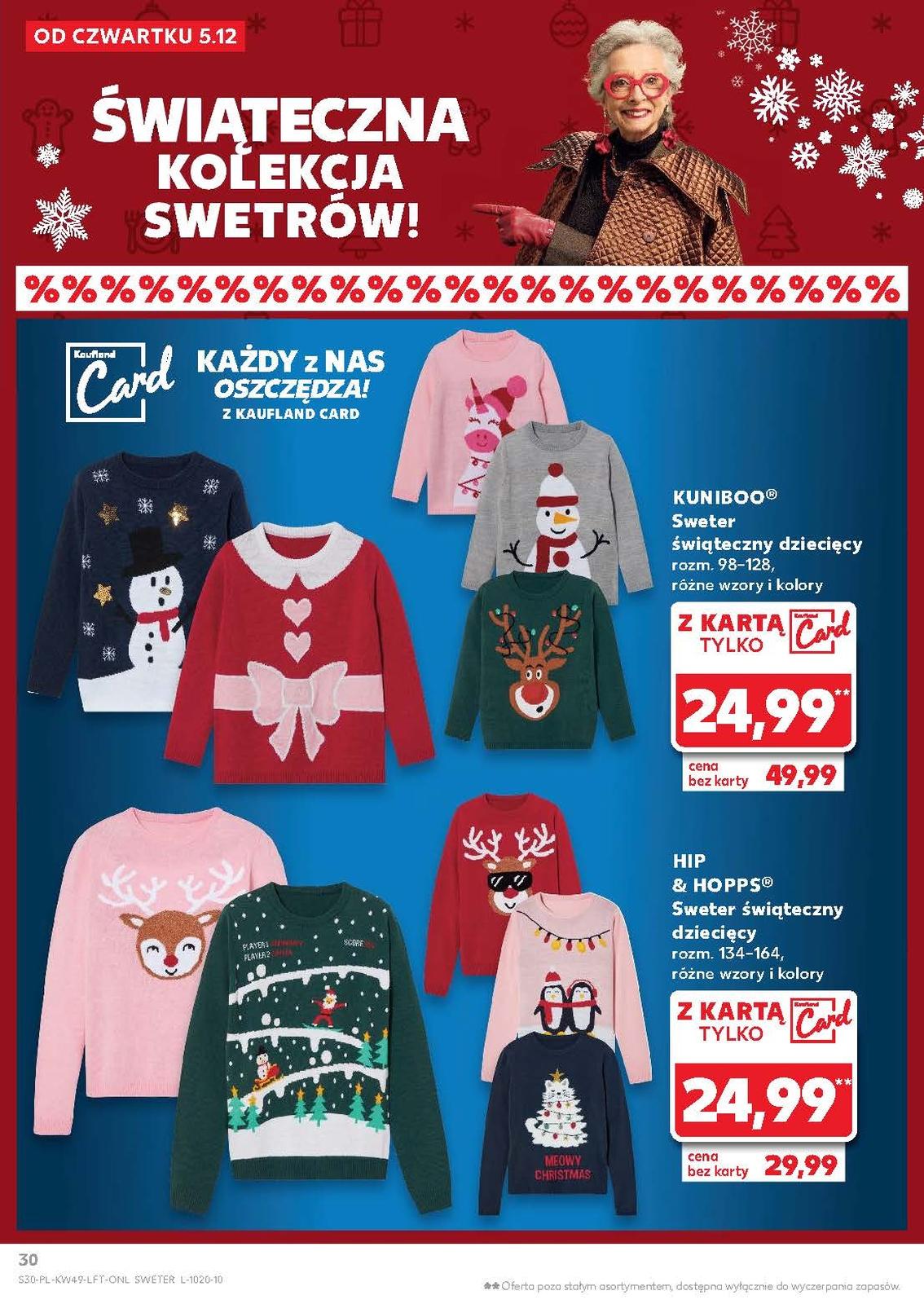 Gazetka promocyjna Kaufland do 11/12/2024 str.30