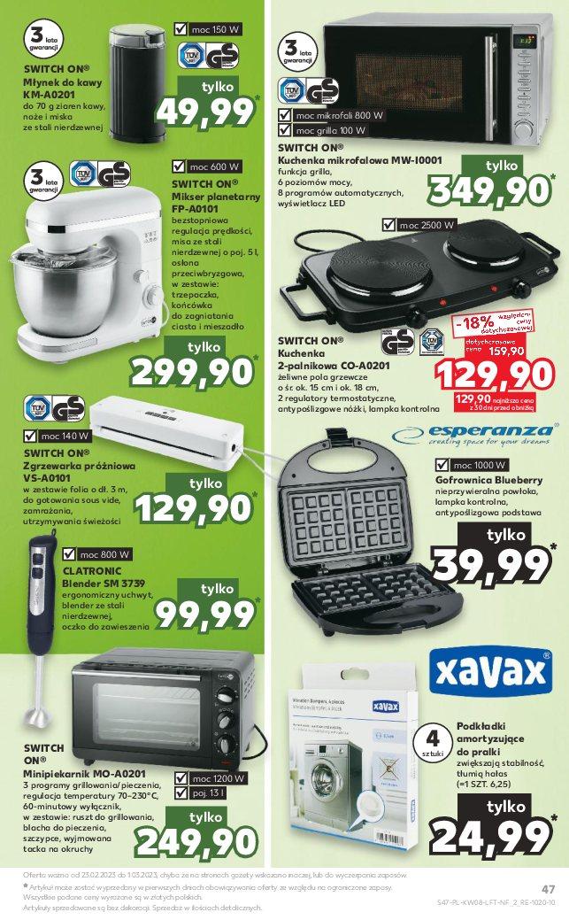 Gazetka promocyjna Kaufland do 01/03/2023 str.47