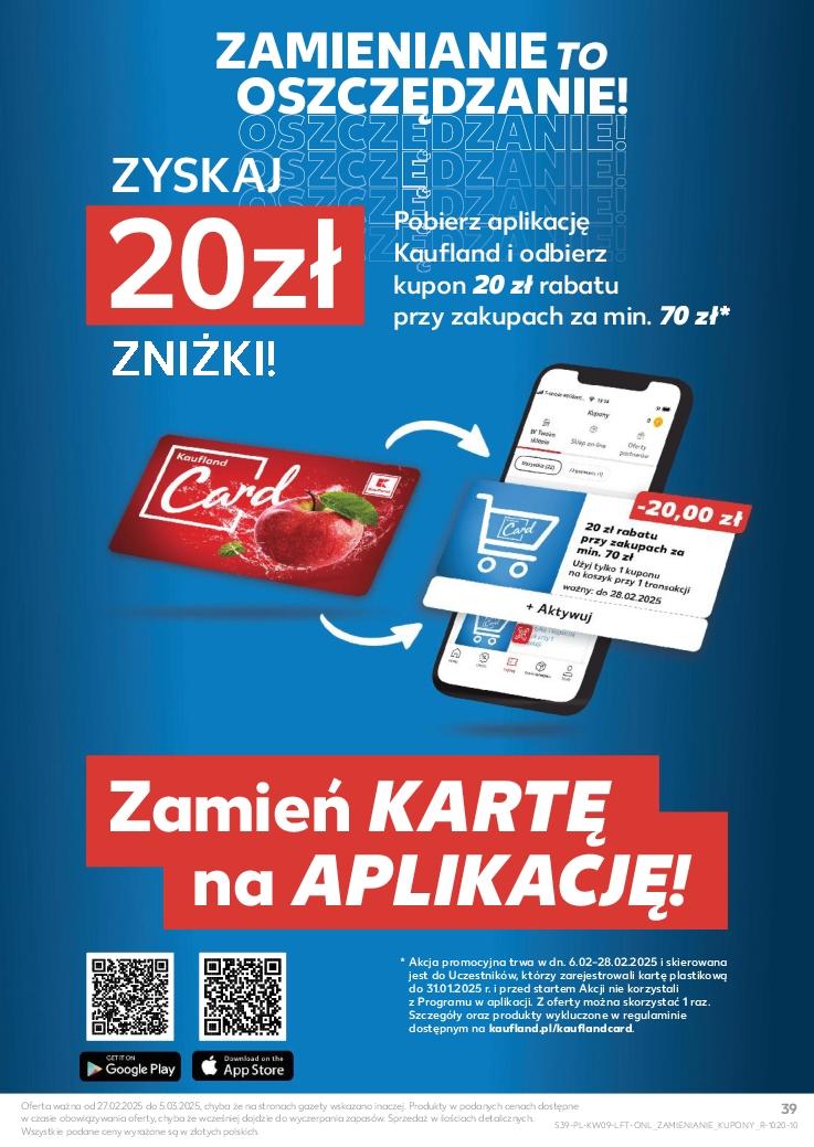 Gazetka promocyjna Kaufland do 05/03/2025 str.39