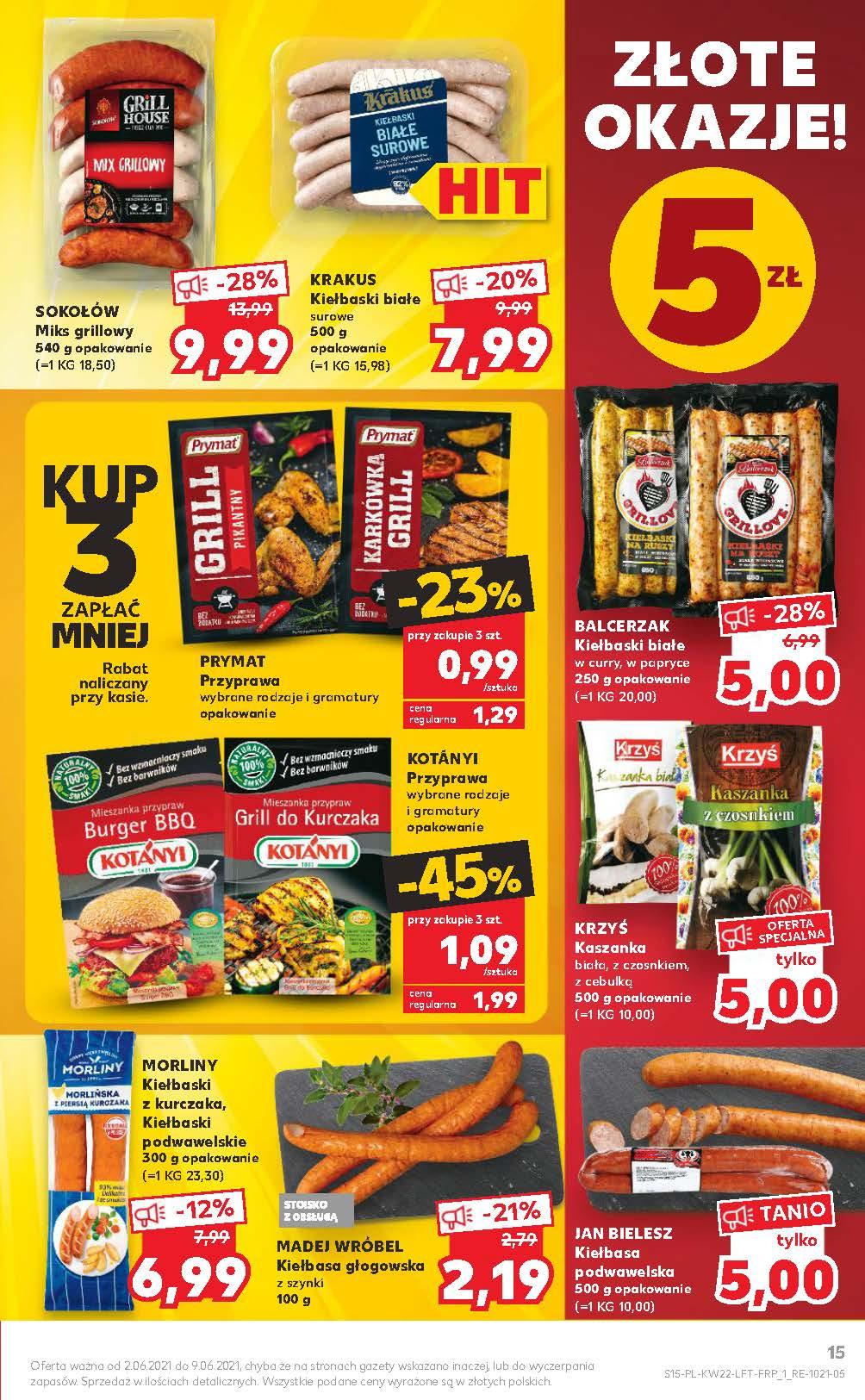 Gazetka promocyjna Kaufland do 09/06/2021 str.15