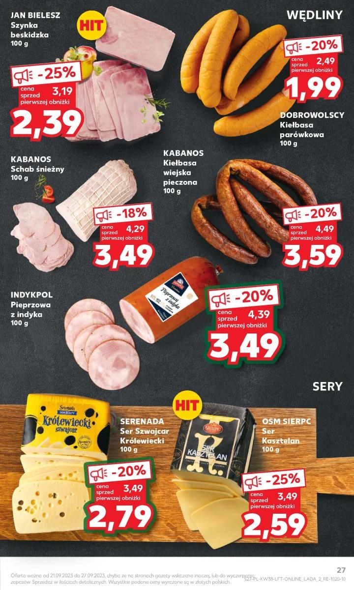 Gazetka promocyjna Kaufland do 27/09/2023 str.27