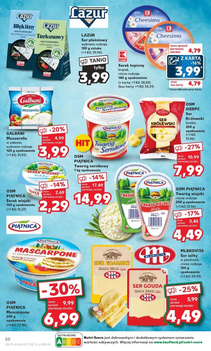 Gazetka promocyjna Kaufland do 22/11/2023 str.50