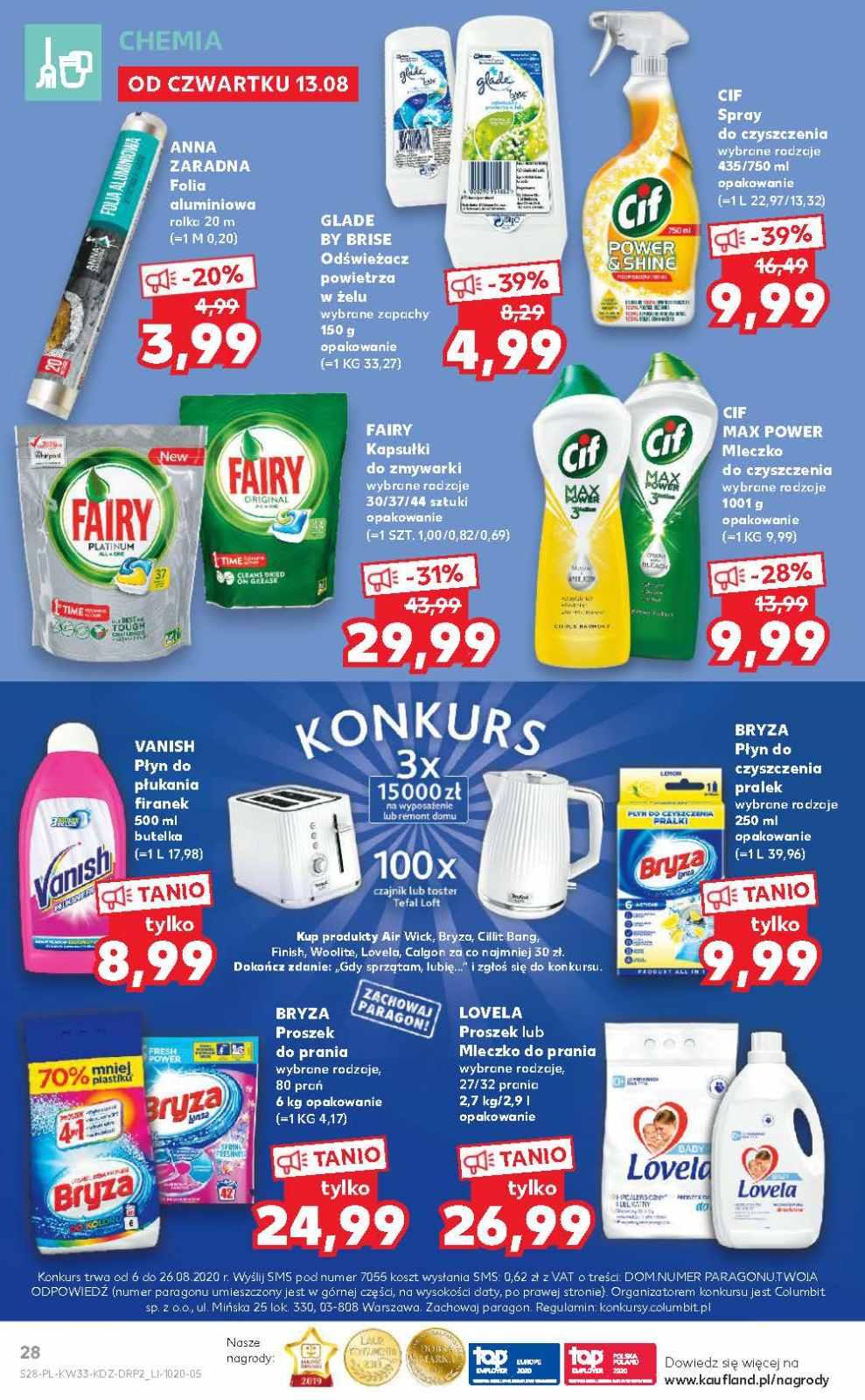 Gazetka promocyjna Kaufland do 19/08/2020 str.28