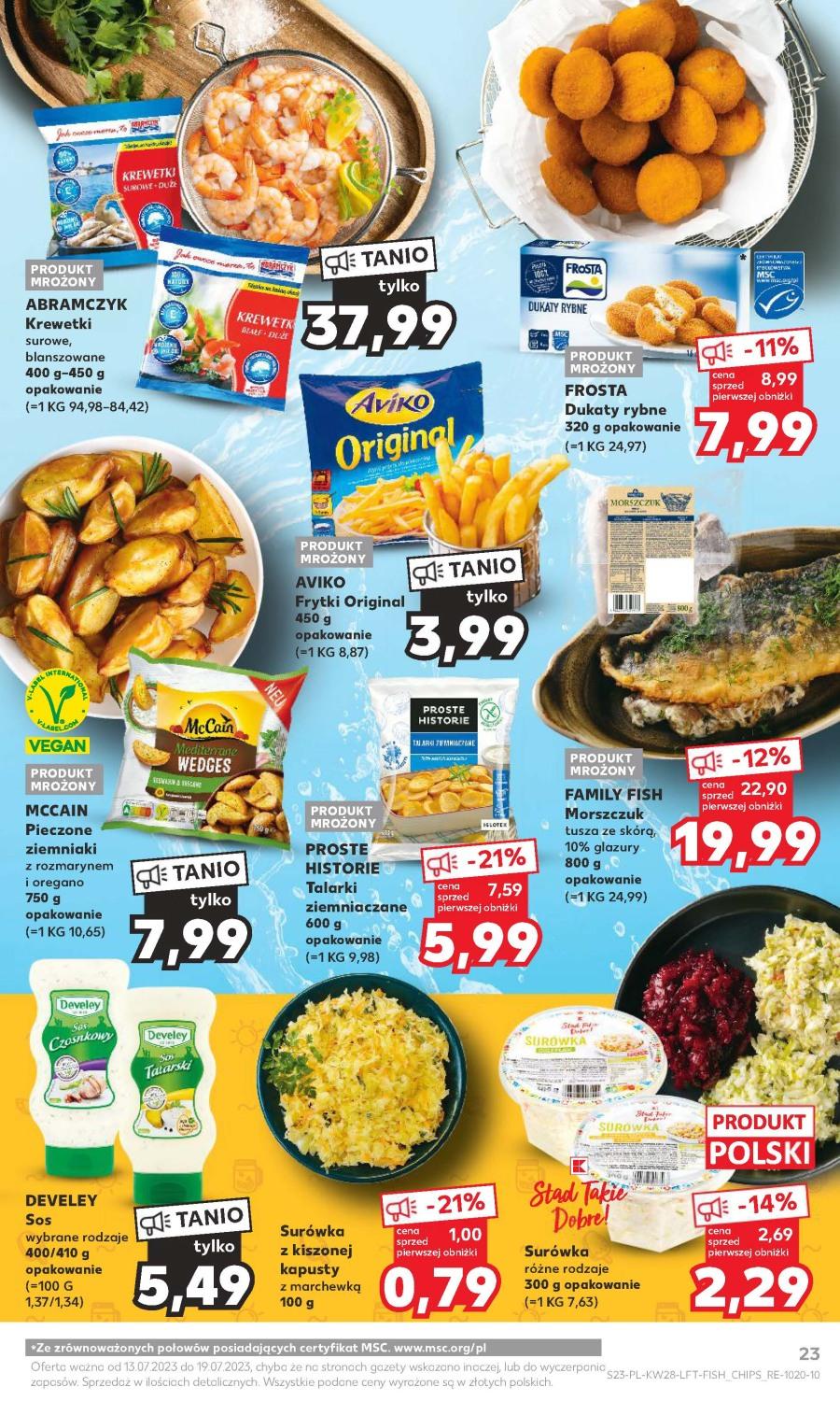 Gazetka promocyjna Kaufland do 19/07/2023 str.23