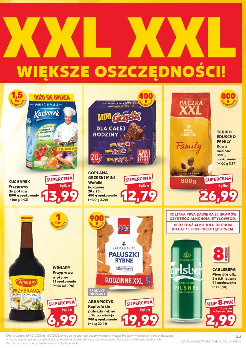 Gazetka promocyjna Kaufland do 15/01/2025 str.23