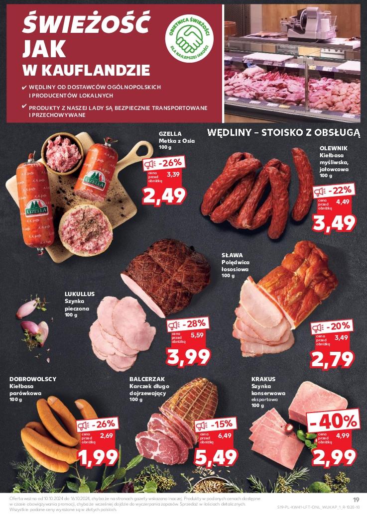 Gazetka promocyjna Kaufland do 16/10/2024 str.19