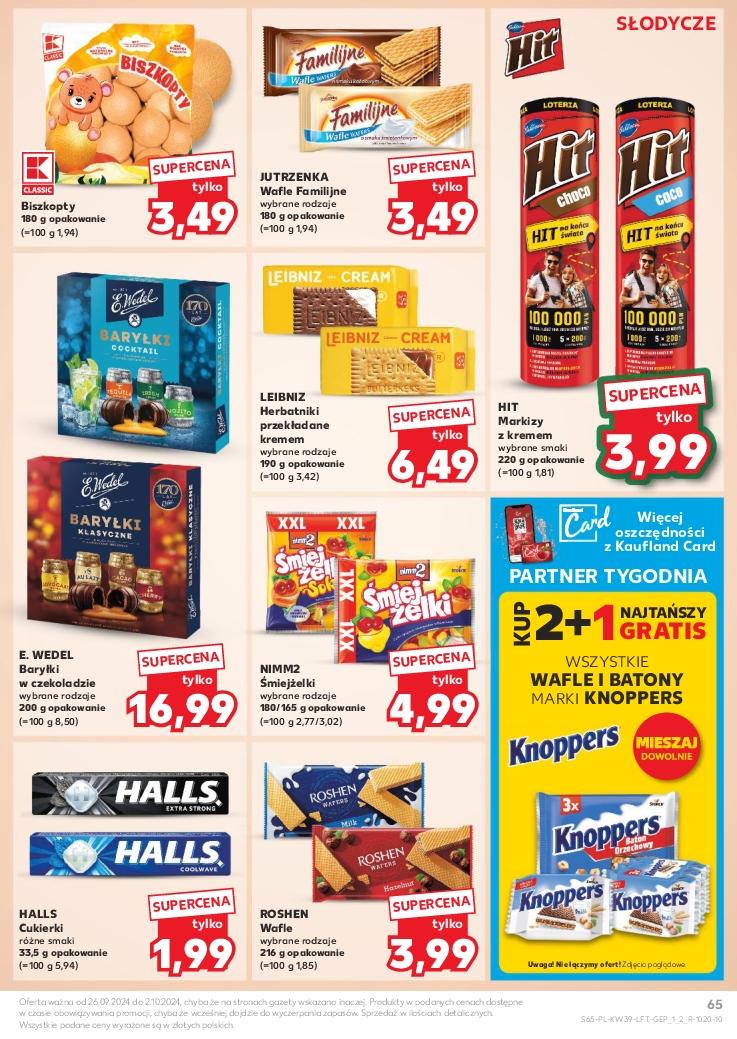 Gazetka promocyjna Kaufland do 02/10/2024 str.65