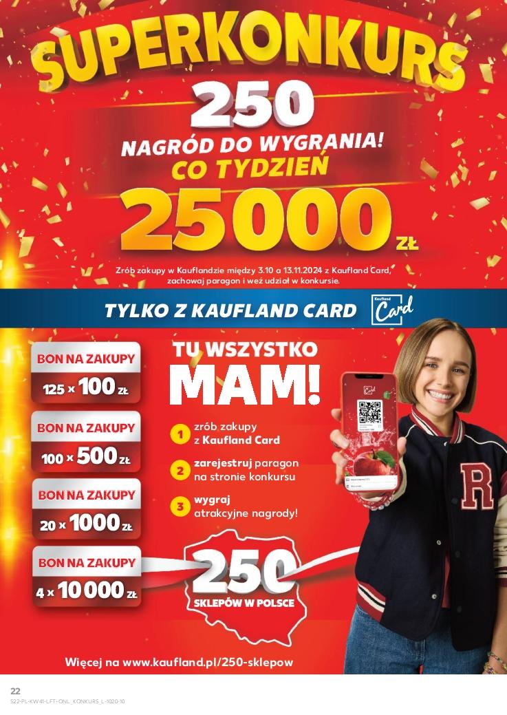 Gazetka promocyjna Kaufland do 16/10/2024 str.22