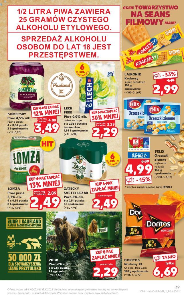 Gazetka promocyjna Kaufland do 12/10/2022 str.39