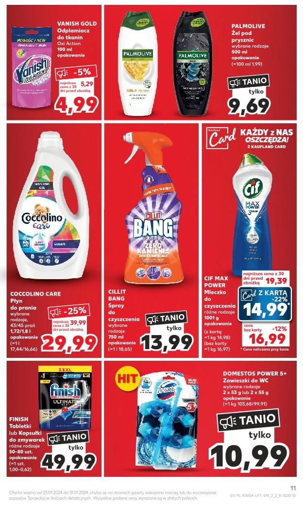 Gazetka promocyjna Kaufland do 31/01/2024 str.11