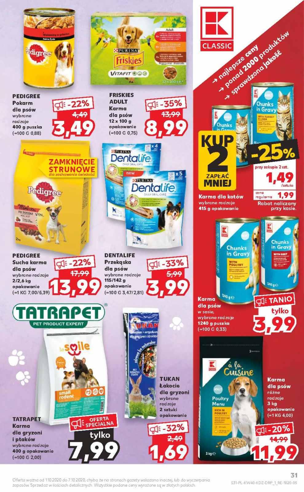 Gazetka promocyjna Kaufland do 07/10/2020 str.31