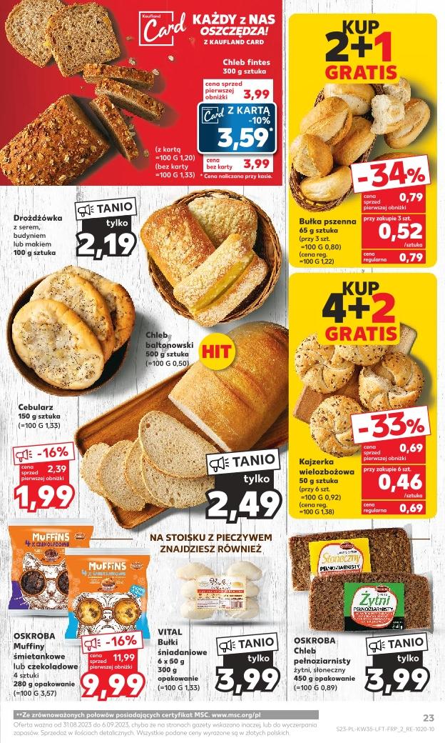 Gazetka promocyjna Kaufland do 06/09/2023 str.23