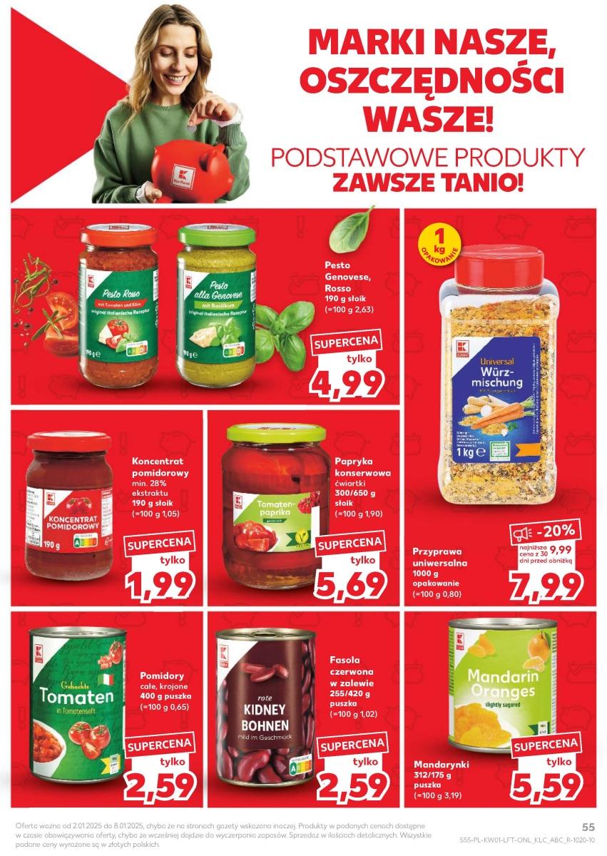 Gazetka promocyjna Kaufland do 08/01/2025 str.55