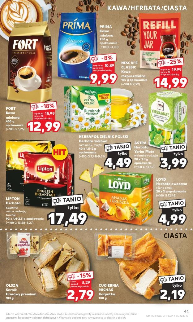 Gazetka promocyjna Kaufland do 13/09/2023 str.41