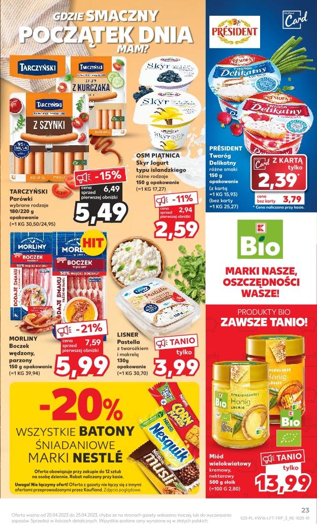 Gazetka promocyjna Kaufland do 25/04/2023 str.23