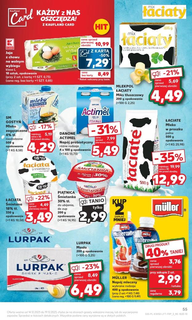 Gazetka promocyjna Kaufland do 19/12/2023 str.55