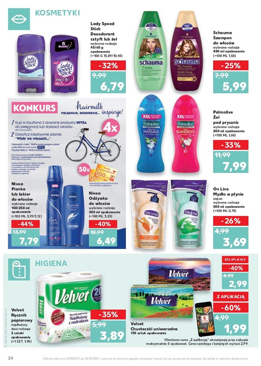 Gazetka promocyjna Kaufland do 06/09/2017 str.24