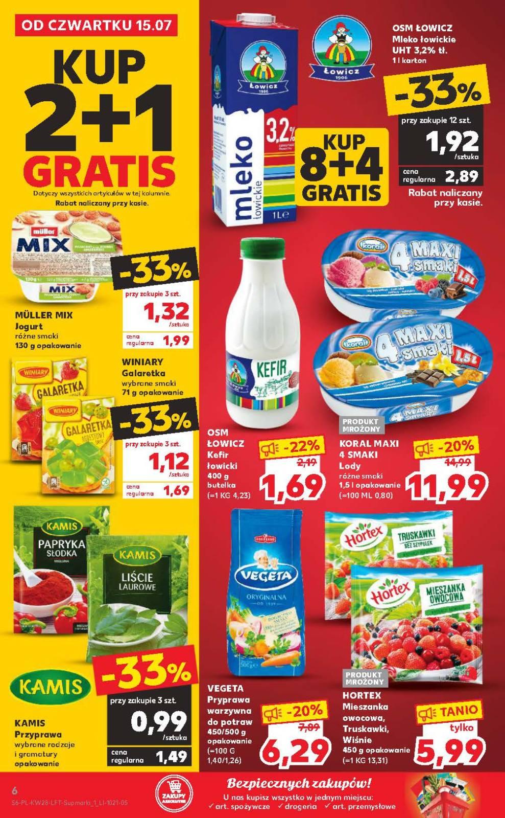 Gazetka promocyjna Kaufland do 21/07/2021 str.6