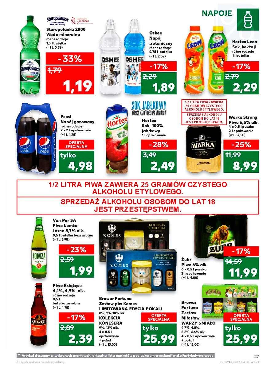 Gazetka promocyjna Kaufland do 14/03/2018 str.27