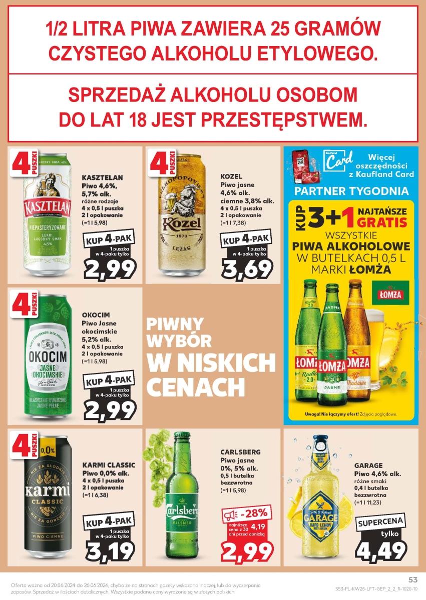 Gazetka promocyjna Kaufland do 26/06/2024 str.53