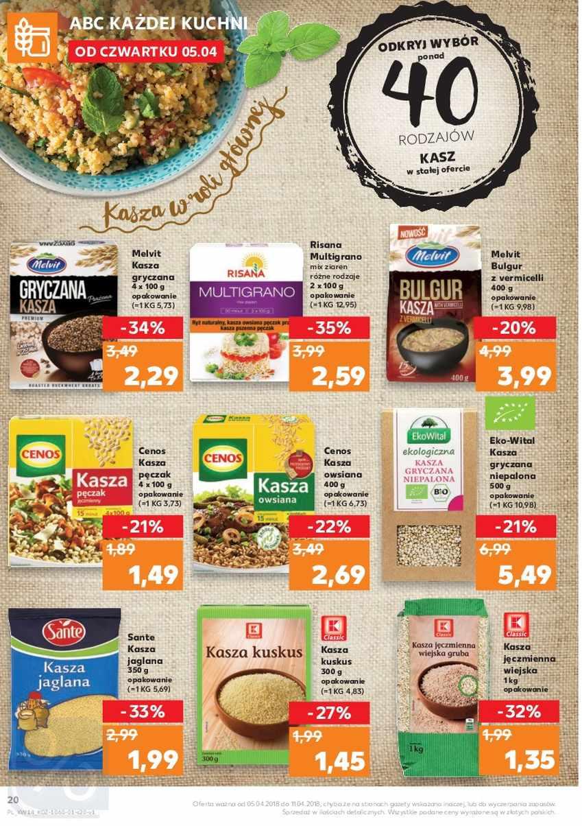 Gazetka promocyjna Kaufland do 11/04/2018 str.20