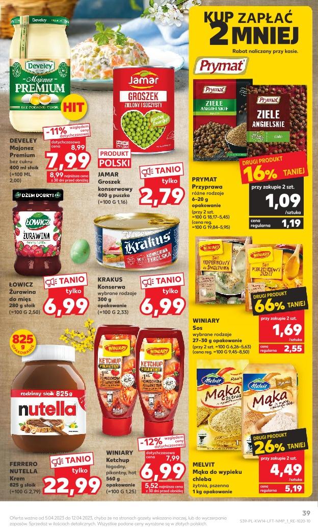 Gazetka promocyjna Kaufland do 12/04/2023 str.39