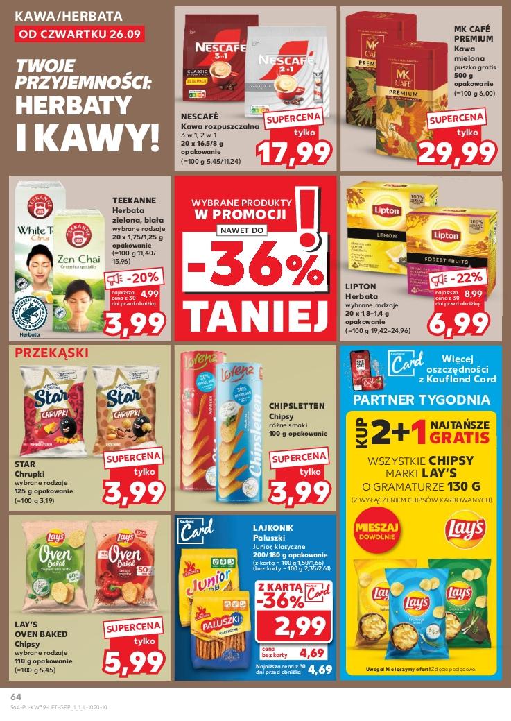 Gazetka promocyjna Kaufland do 02/10/2024 str.64