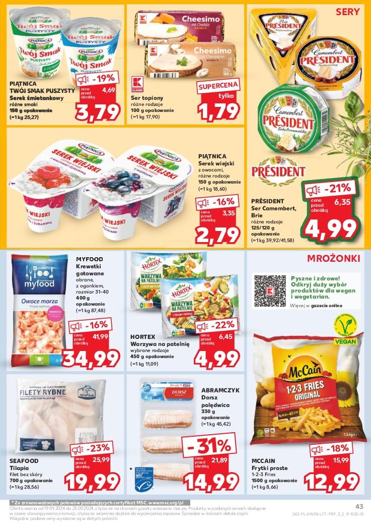 Gazetka promocyjna Kaufland do 25/09/2024 str.43