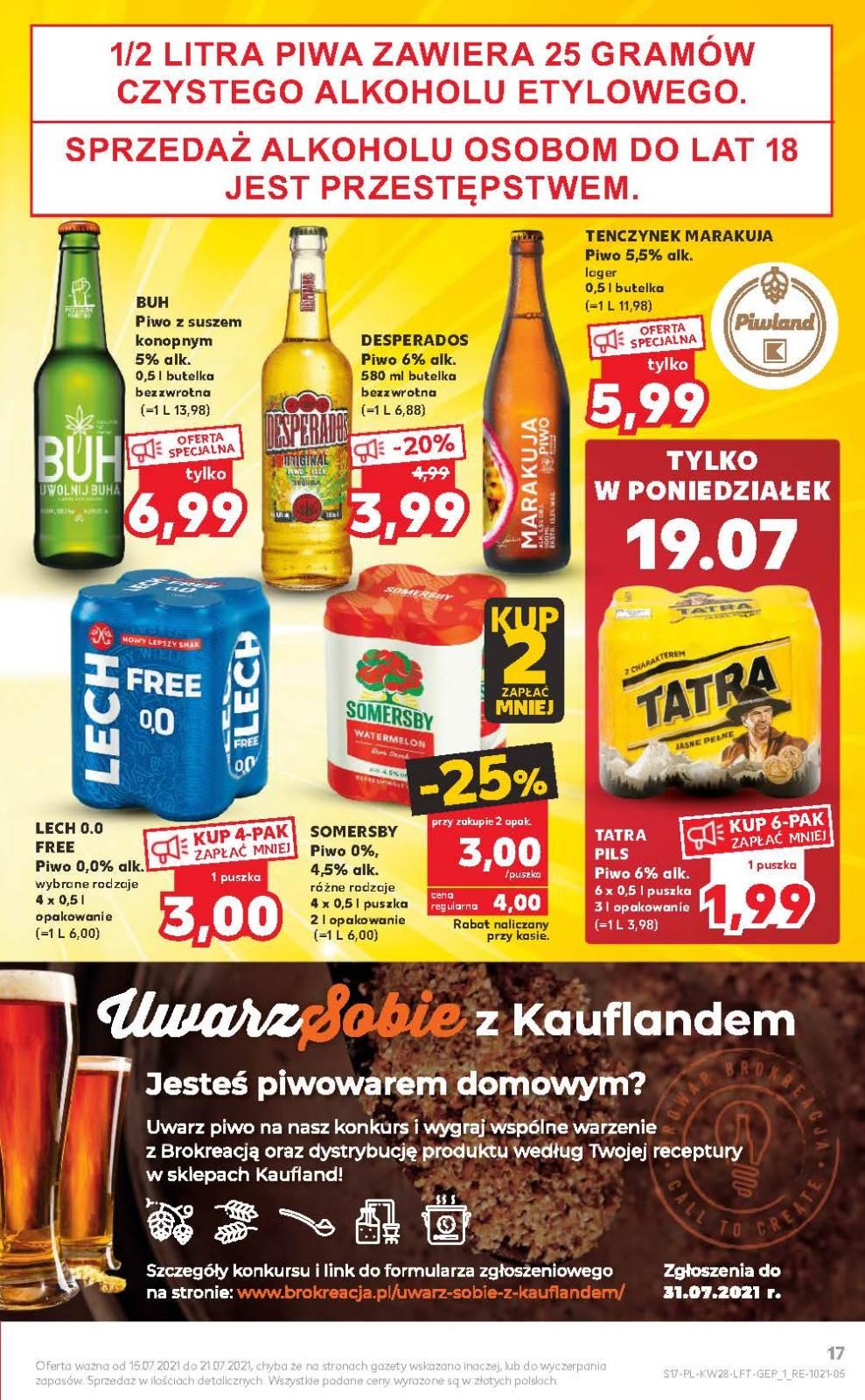 Gazetka promocyjna Kaufland do 21/07/2021 str.17