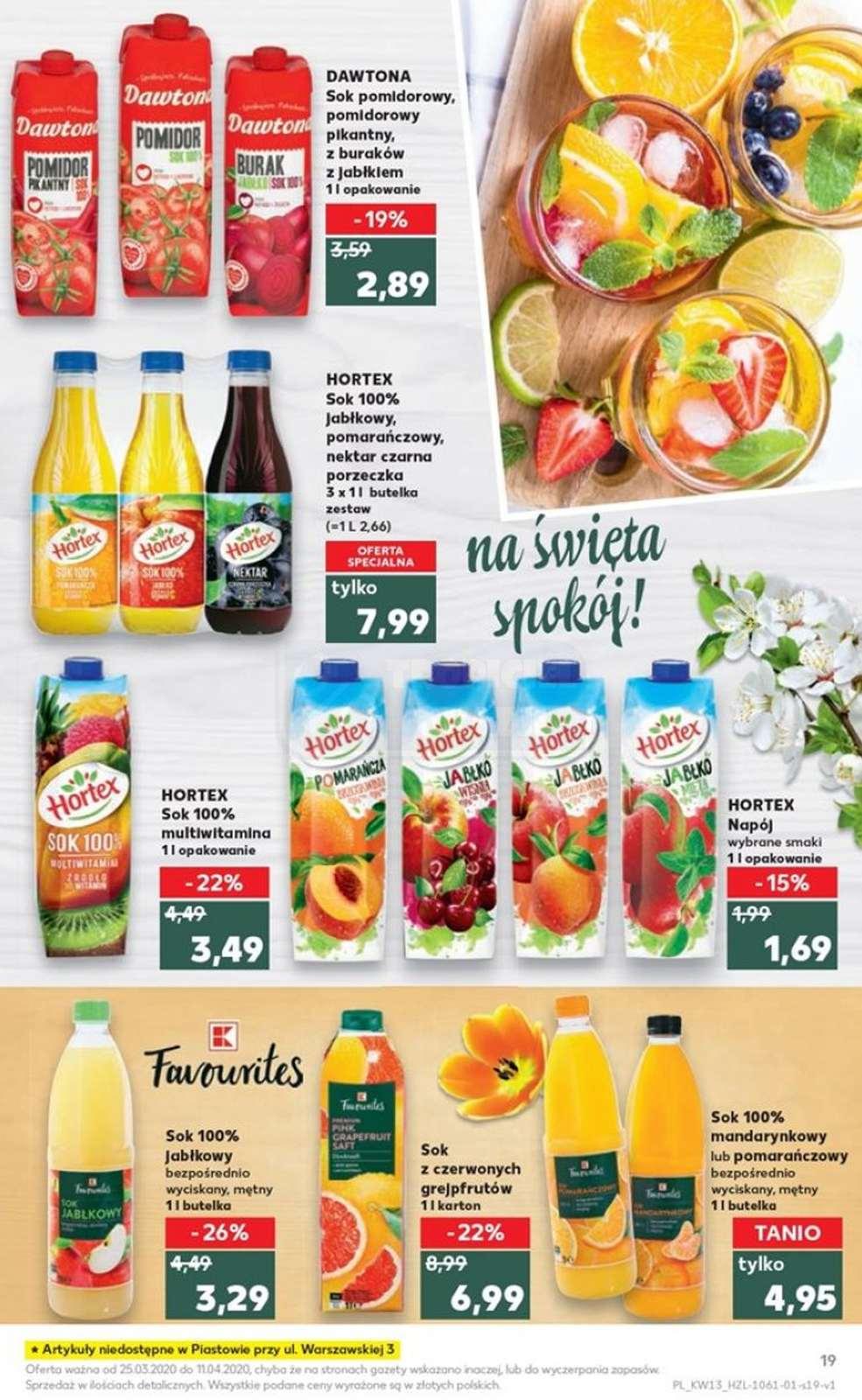 Gazetka promocyjna Kaufland do 11/04/2020 str.19