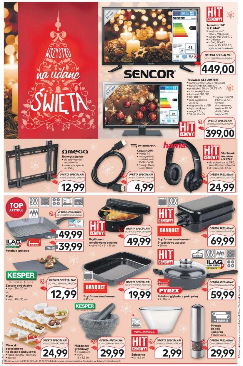 Gazetka promocyjna Kaufland do 14/12/2016 str.22