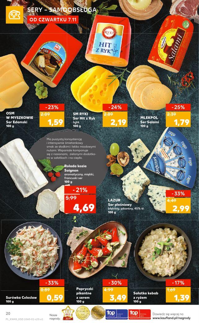 Gazetka promocyjna Kaufland do 13/11/2019 str.20