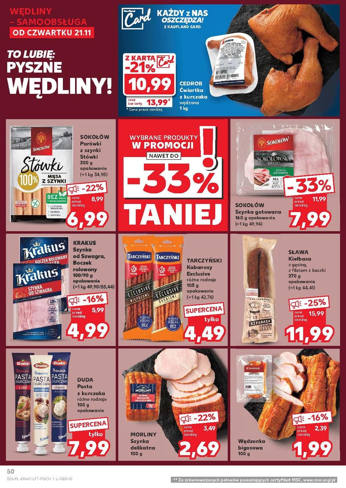 Gazetka promocyjna Kaufland do 27/11/2024 str.50