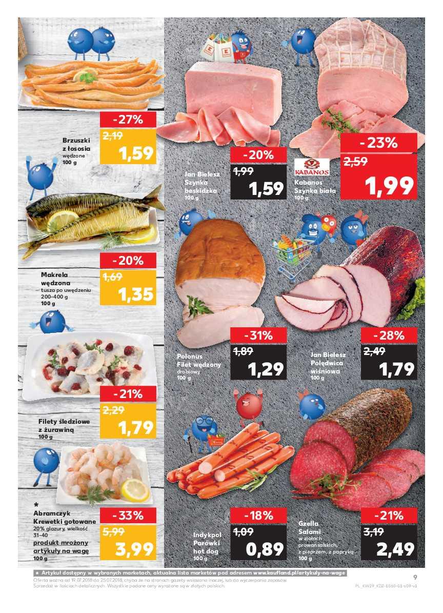 Gazetka promocyjna Kaufland do 25/07/2018 str.9